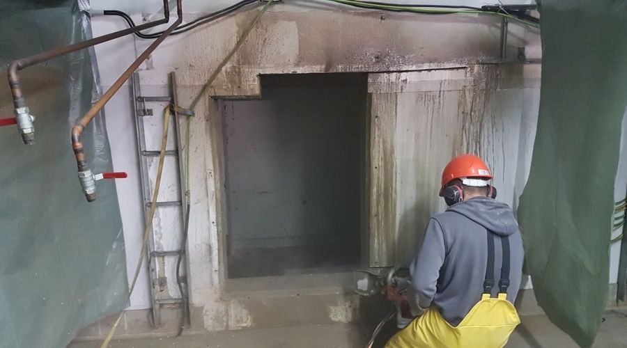 Wandsägearbeiten - Betonsägen